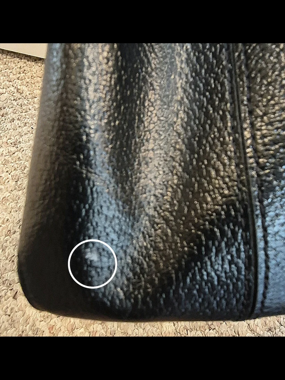 Kate Spade Wellesley Quinn Black Leather Tote WKRU1430 Work Shoulder Bag